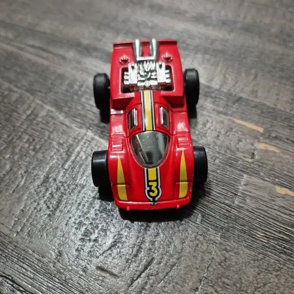 Vintage Hot Wheels Turbo Streak Black 37 Bugatti XV Racer Red Lot of 3 1980's